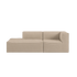 catena sofa 3 seater armrest open end left small - hot madison