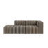 catena sofa 3 seater armrest open end left small - louisiana by ferm living