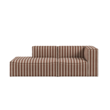 catena sofa 3 seater armrest open end left small - louisiana by ferm living
