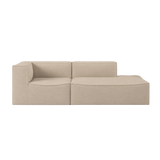 catena sofa 3 seater armrest open end right small - hot madison
