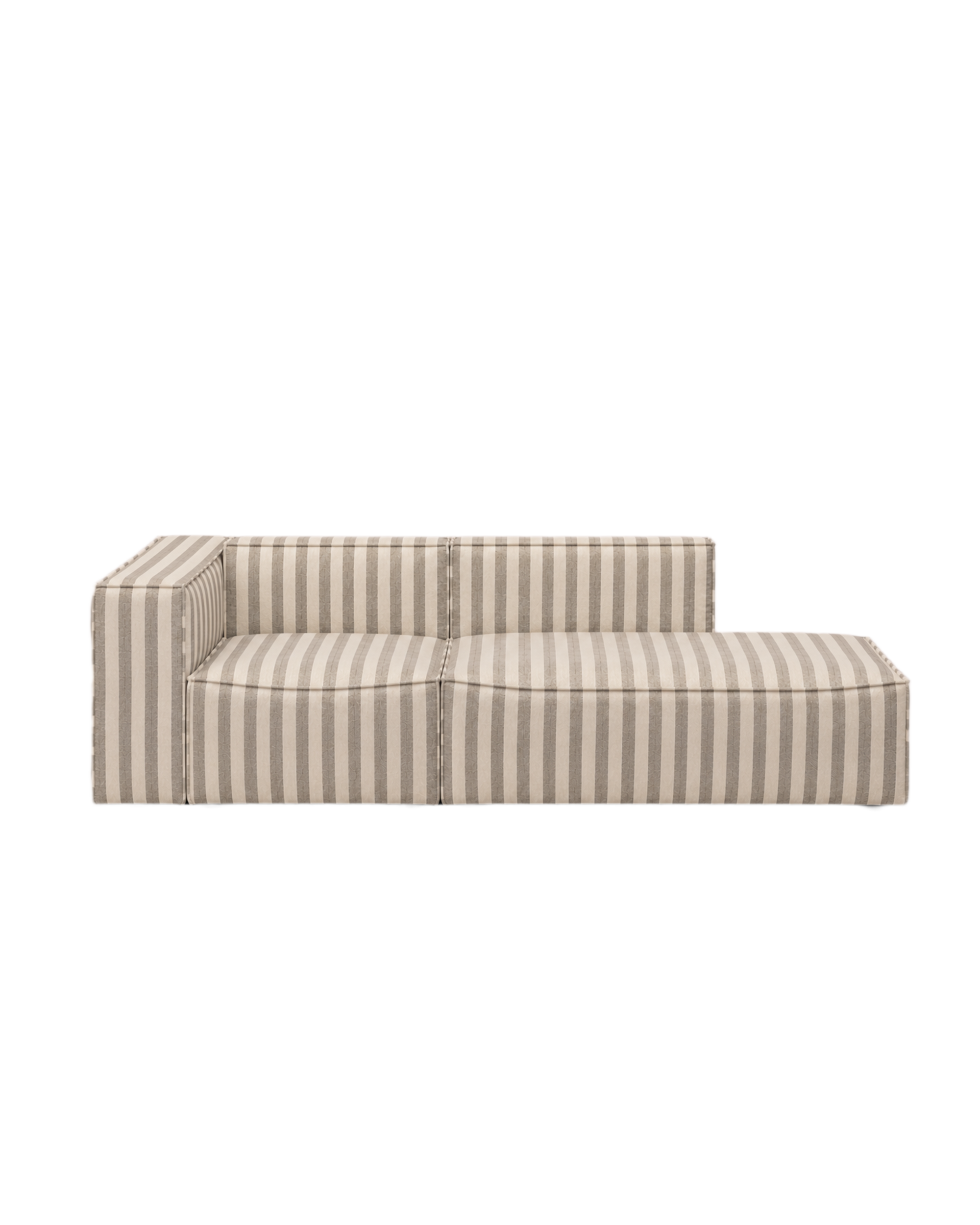 catena sofa 3 seater armrest open end right small - louisiana by ferm living