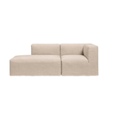 catena sofa 3 seater corner open end left small - loose drape