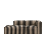 catena sofa 3 seater corner open end left small - louisiana by ferm living