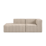 catena sofa 3 seater corner open end left small - louisiana by ferm living