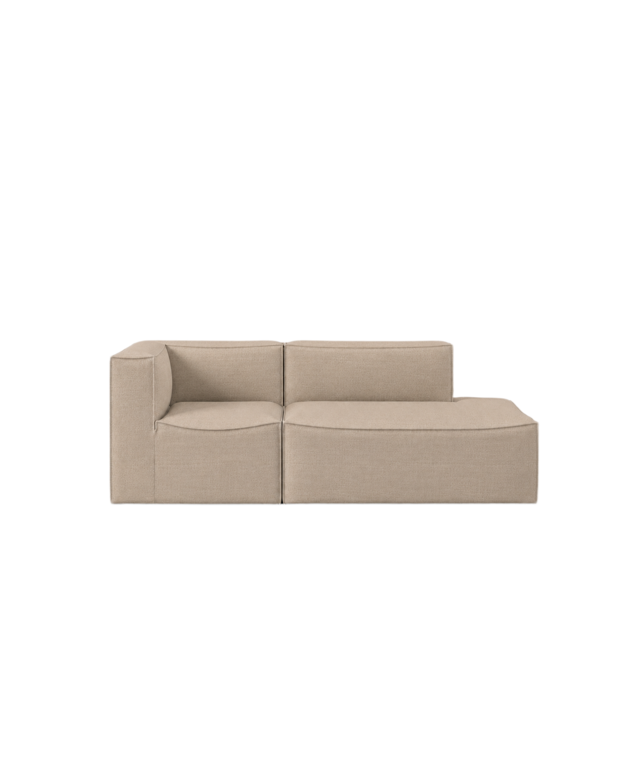 catena sofa 3 seater corner open end right small - hot madison