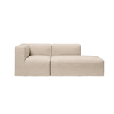 catena sofa 3 seater corner open end right small - loose drape