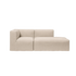 catena sofa 3 seater corner open end right small - loose drape