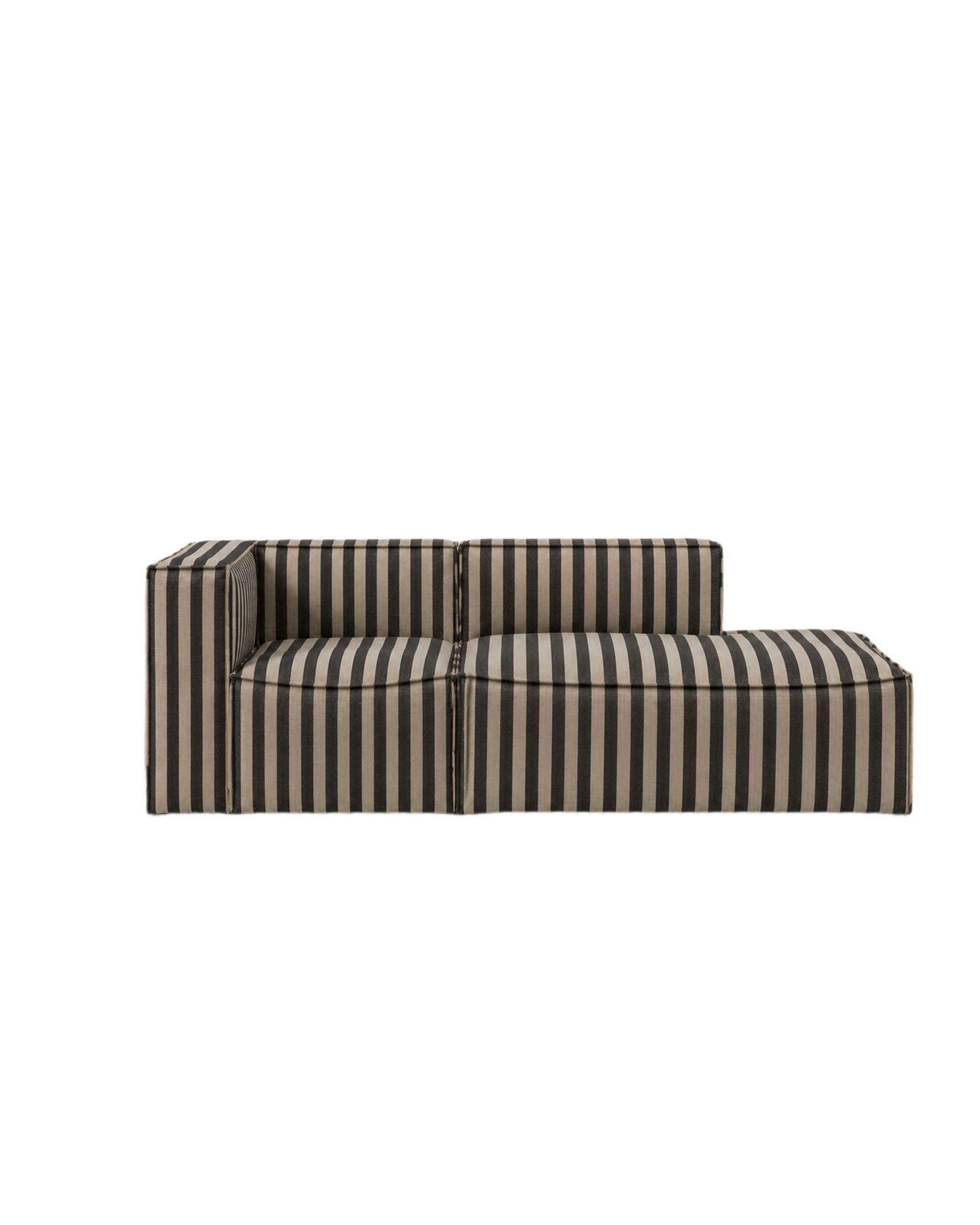 catena sofa 3 seater corner open end right small - louisiana by ferm living