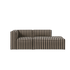 catena sofa 3 seater corner open end right small - louisiana by ferm living