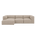 catena sofa 3 seater chaise longue left small - hot madison