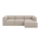 catena sofa 3 seater chaise longue right small - hot madison