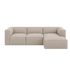 catena sofa 3 seater chaise longue right small - hot madison