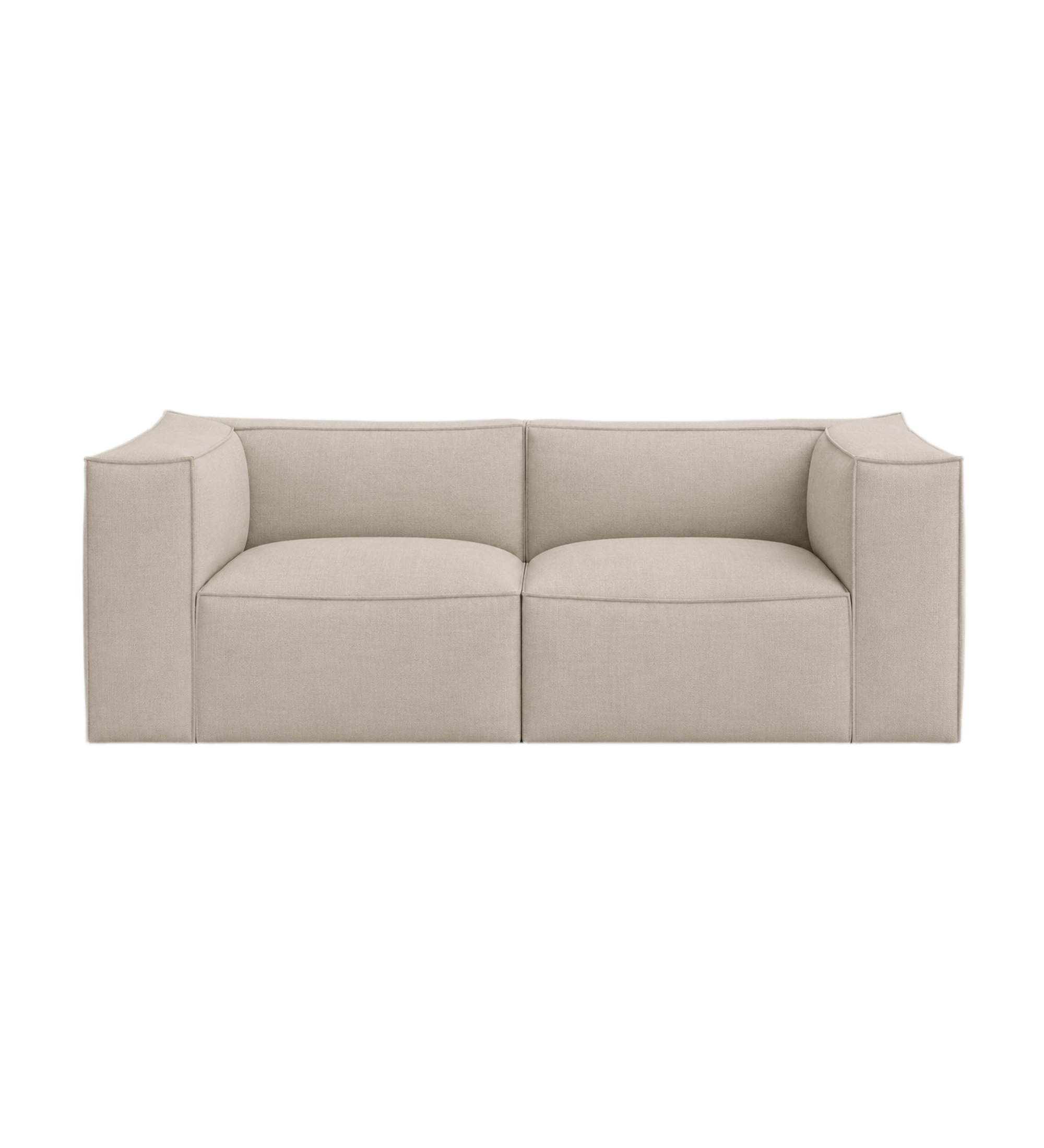 catena sofa 3 seater small - hot madison