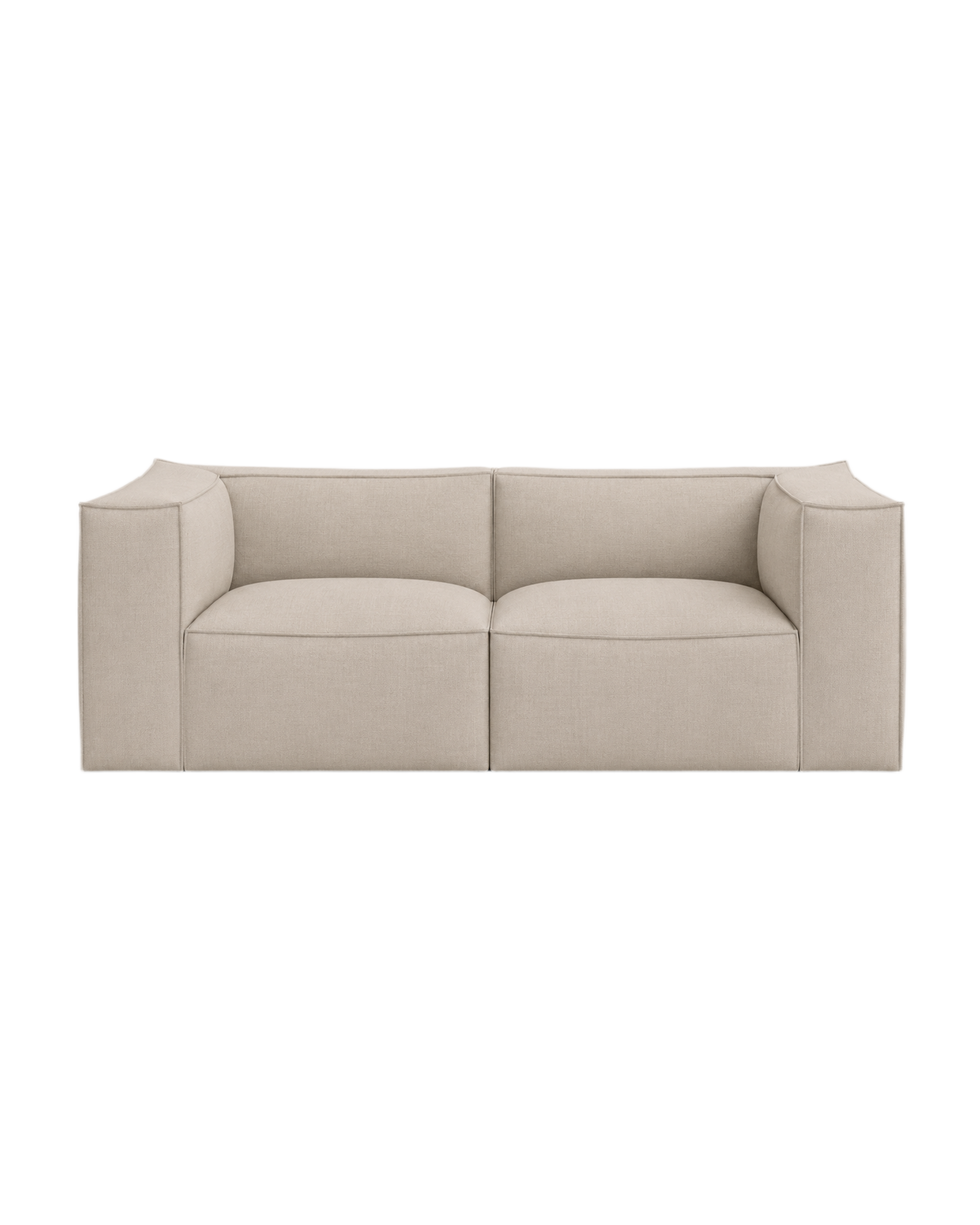 catena sofa 3 seater small - hot madison
