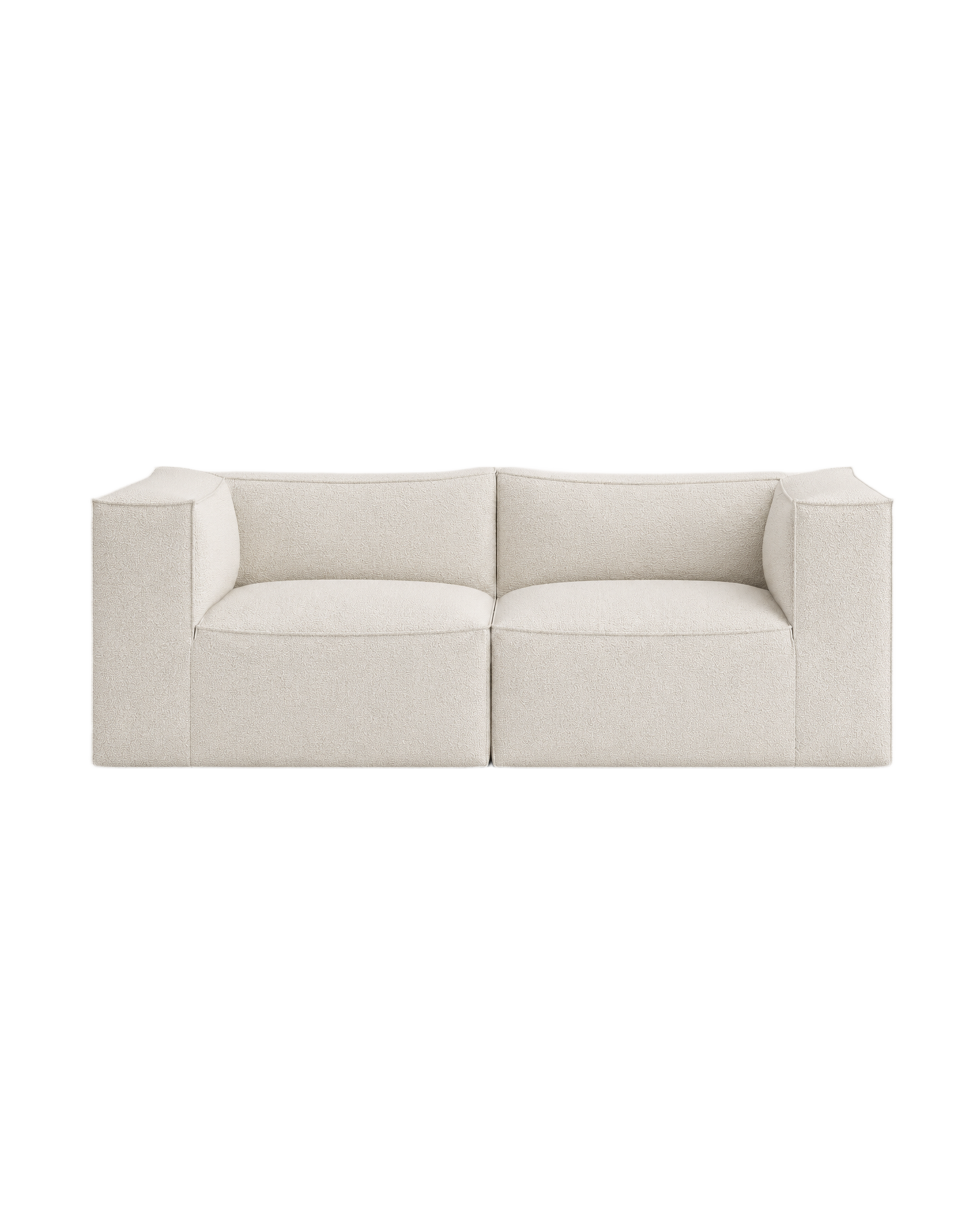 catena sofa 3 seater small - soft bouclé