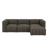 catena sofa 3 seater chaise longue right small - louisiana by ferm living