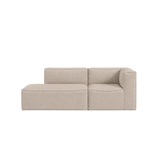 catena sofa 3 seater armrest open end left small - soft bouclé