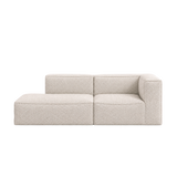 catena sofa 3 seater armrest open end left small - soft bouclé