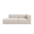 catena sofa 3 seater armrest open end left small - soft bouclé