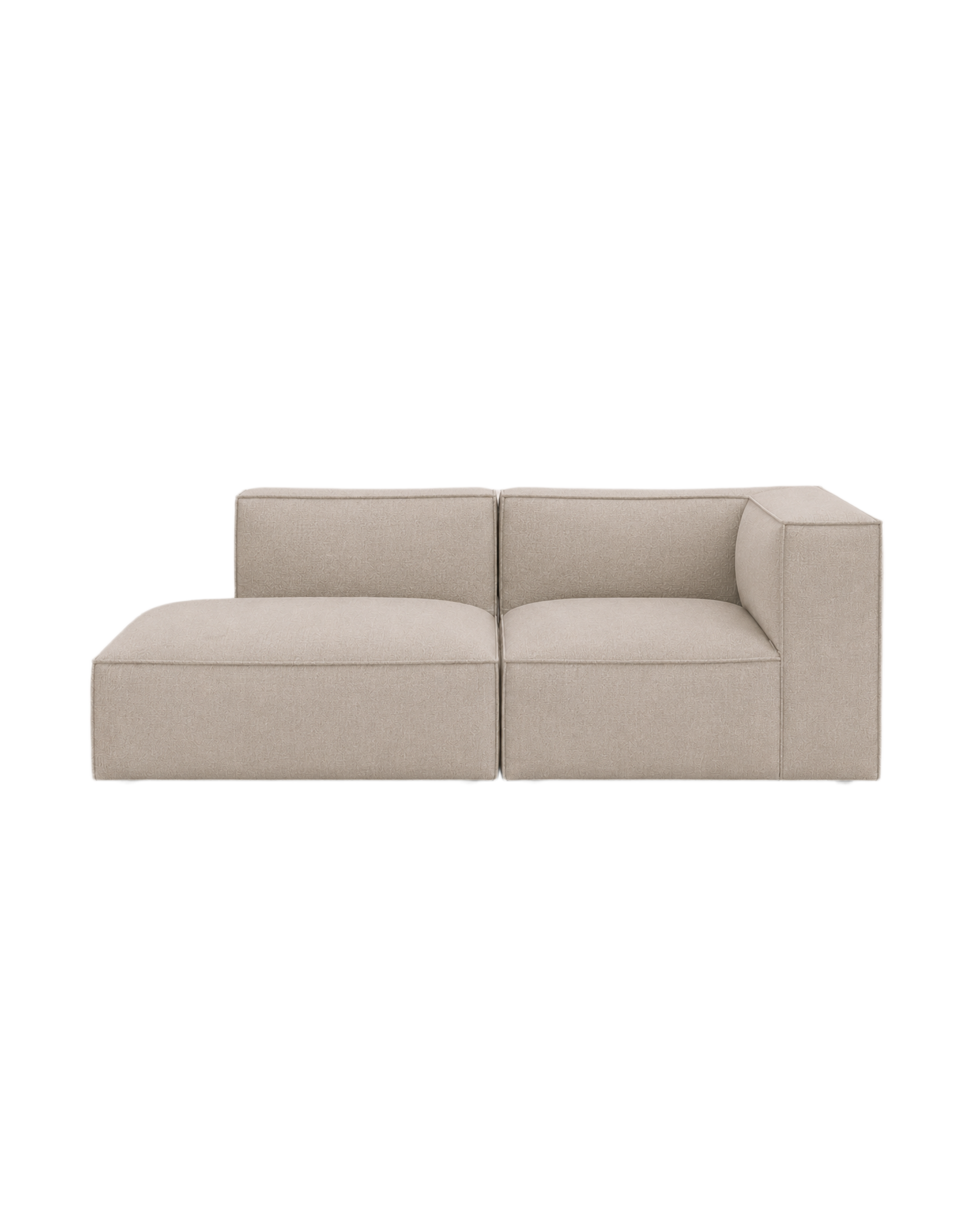 catena sofa 3 seater open end left small - hot madison