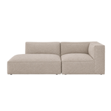 catena sofa 3 seater open end left small - soft bouclé