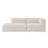 catena sofa 3 seater open end left small - soft bouclé
