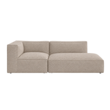 catena sofa 3 seater open end right small - soft bouclé