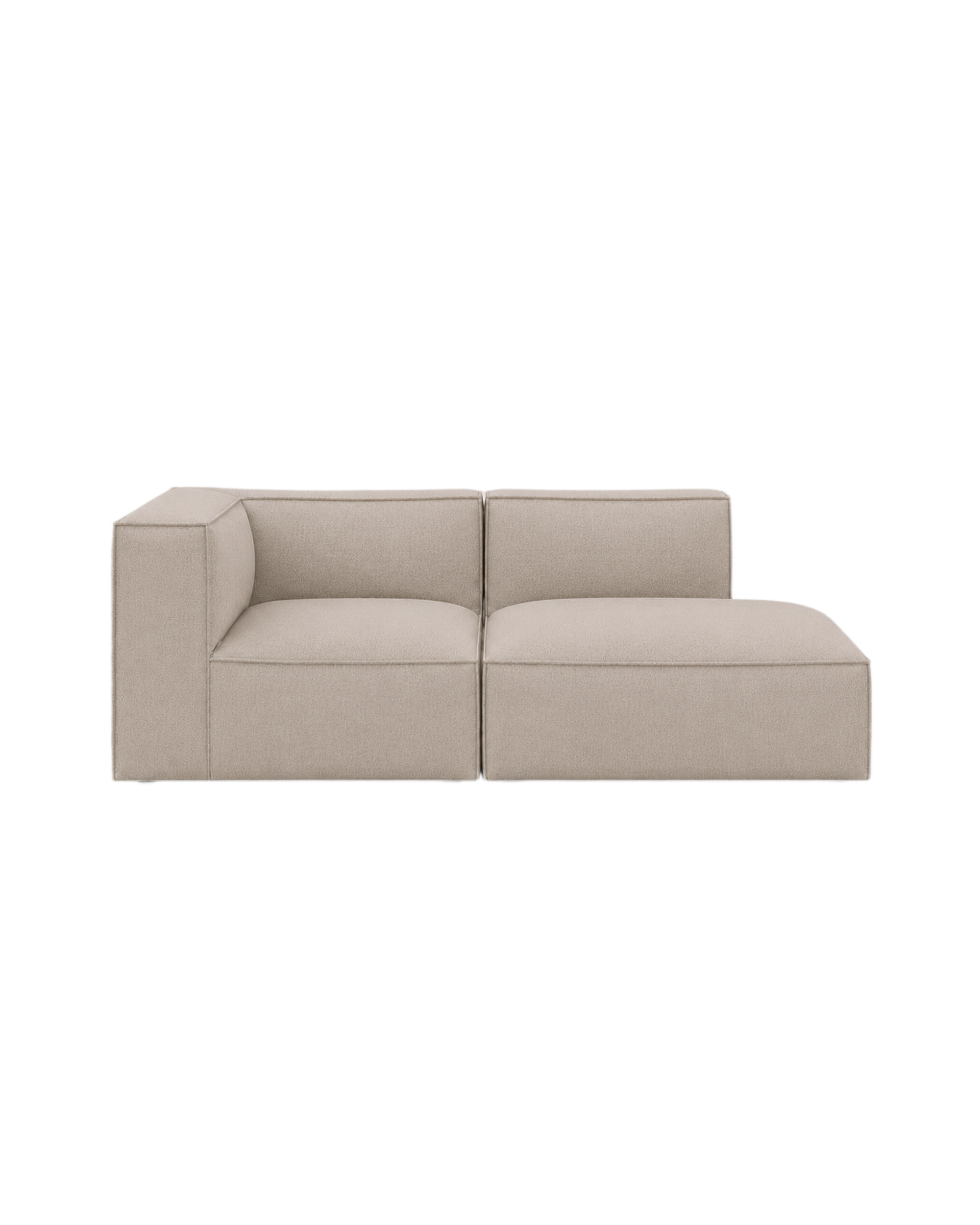 catena sofa 3 seater open end right small - hot madison