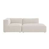 catena sofa 3 seater open end right small - soft bouclé
