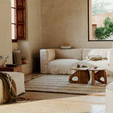catena sofa modul armrest left small - loose drape