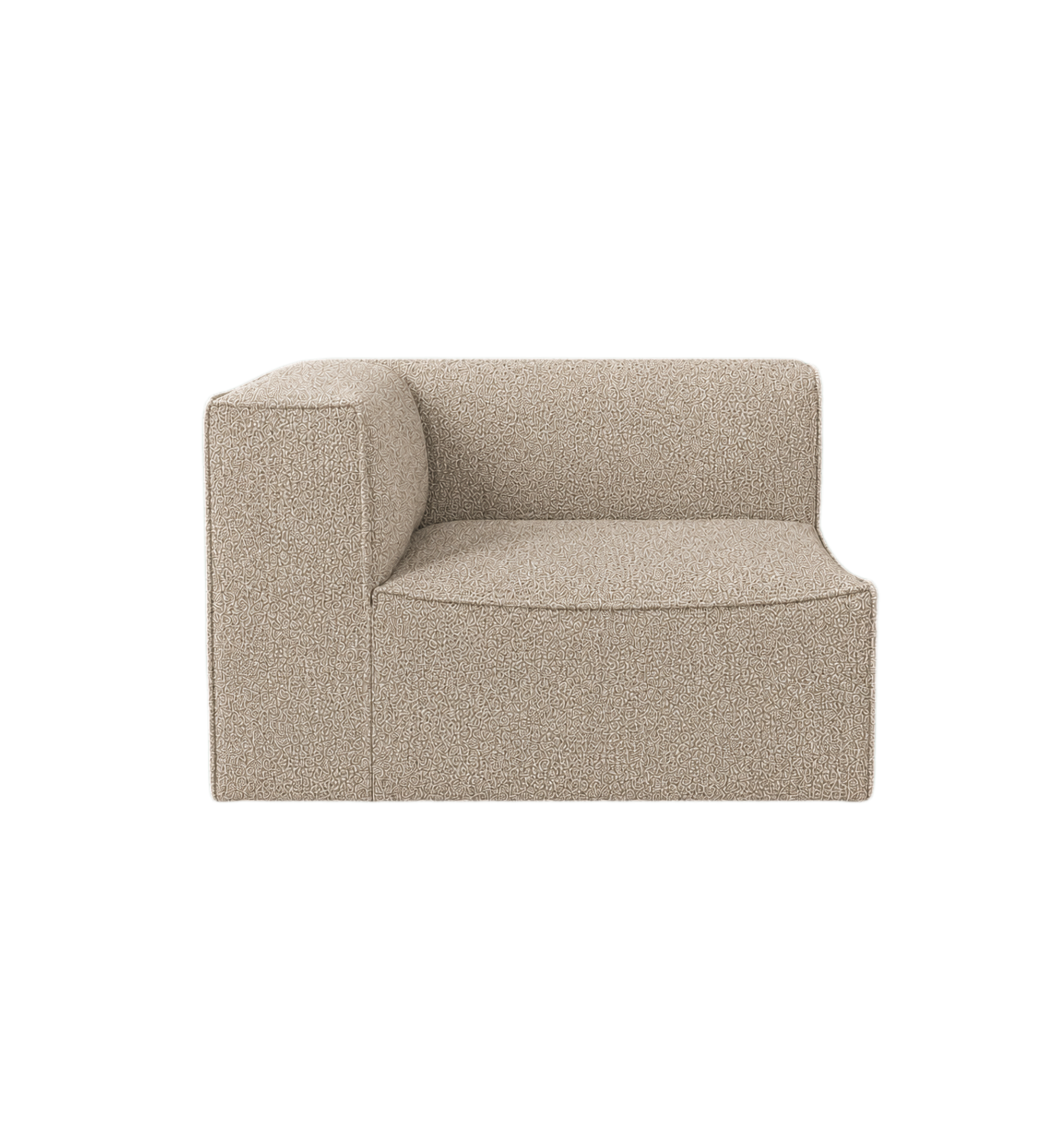 catena sofa modul armrest left small-soft bouclé
