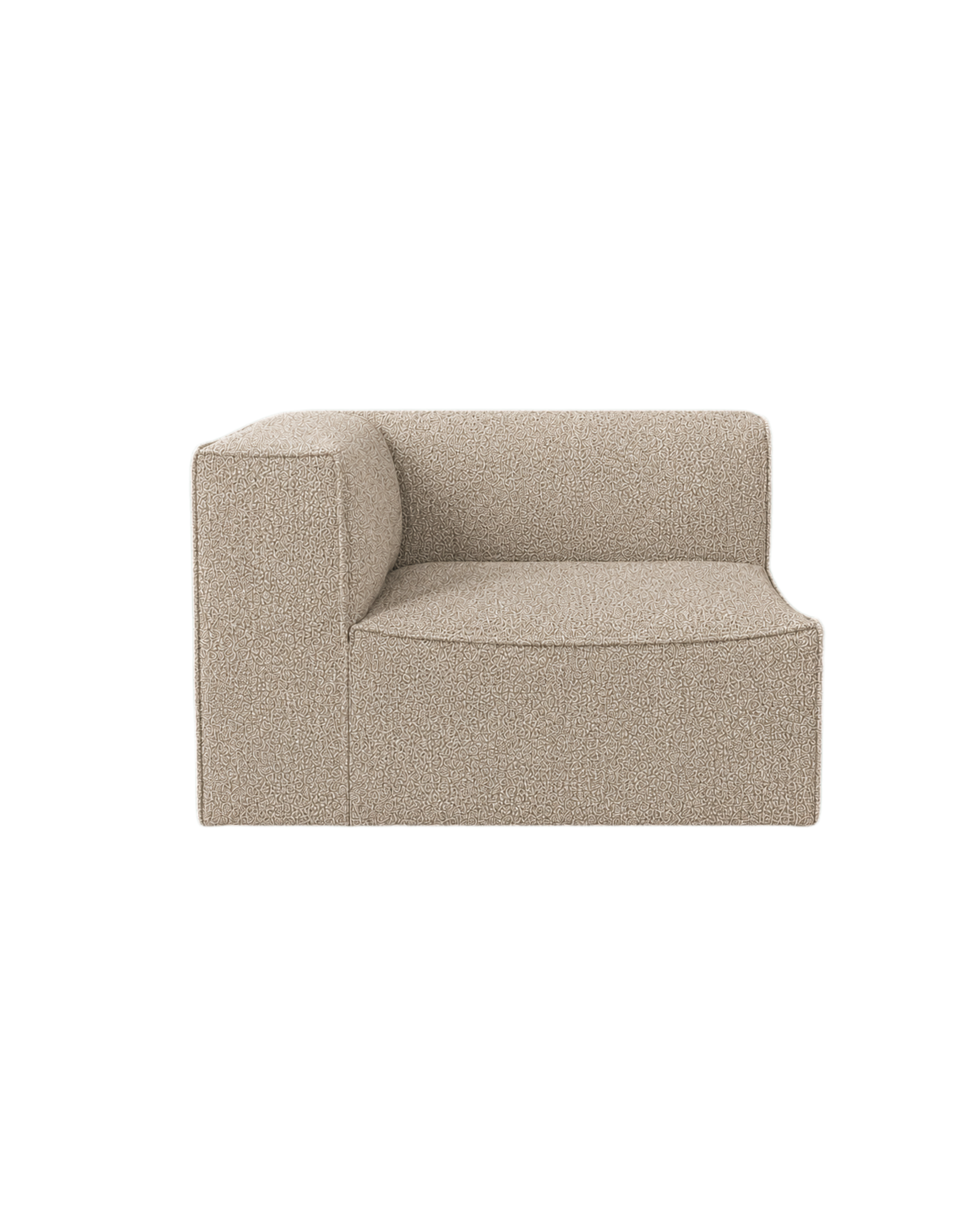 catena sofa modul armrest left small-soft bouclé