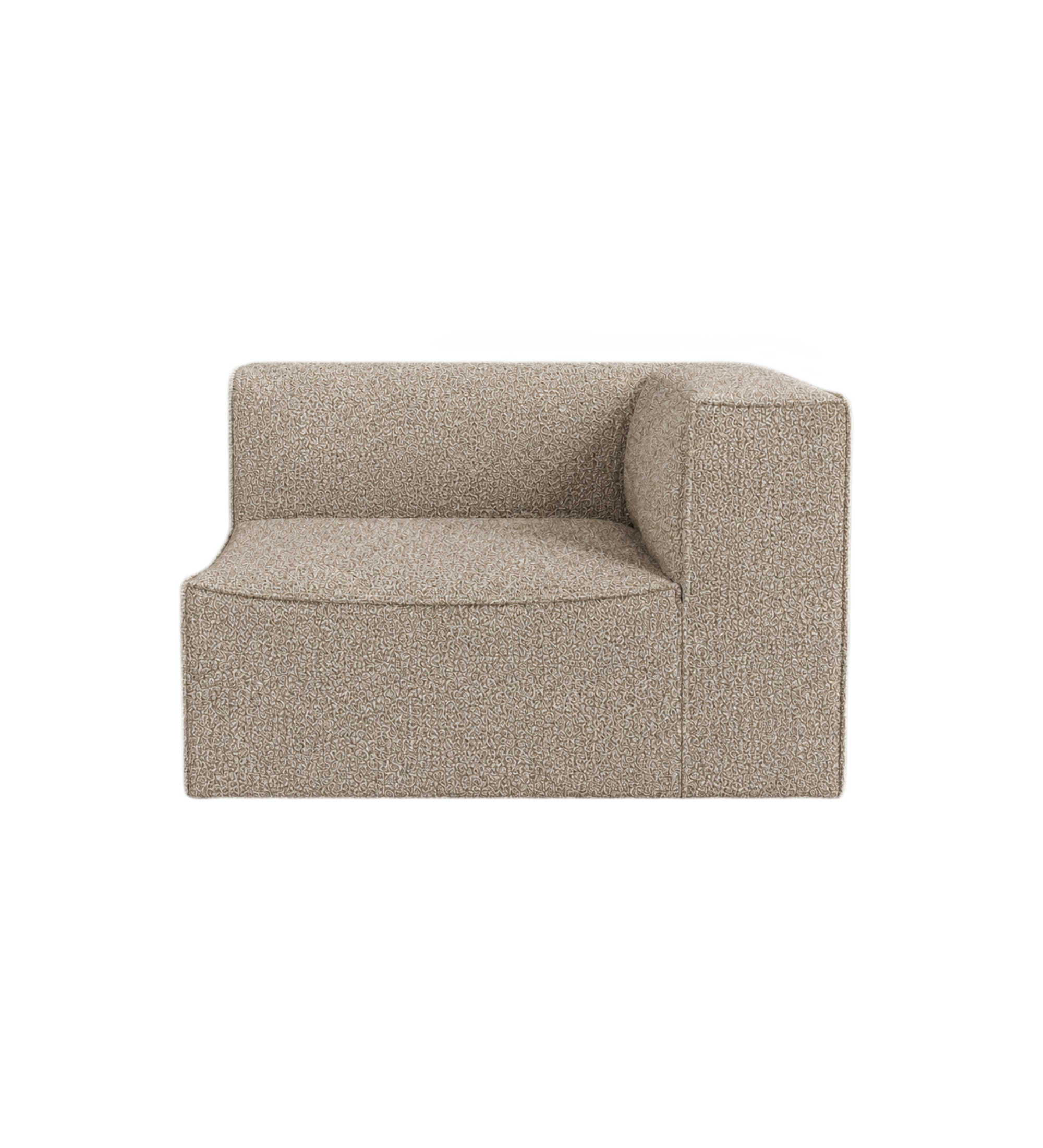 catena sofa modul armrest right small-soft bouclé