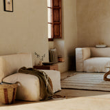 catena sofa modul center small - loose drape