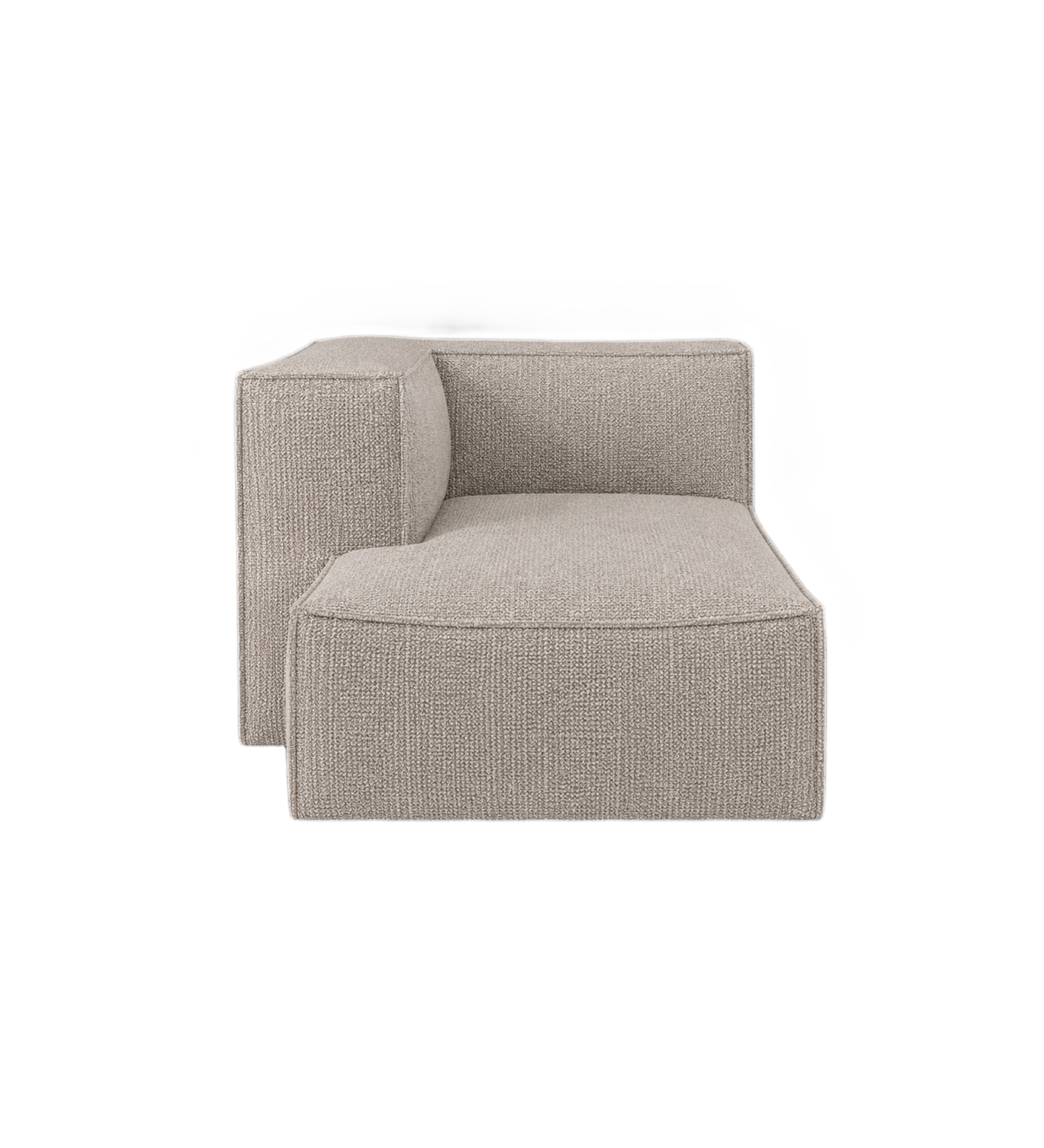 catena sofa modul chaise longue left small-soft bouclé