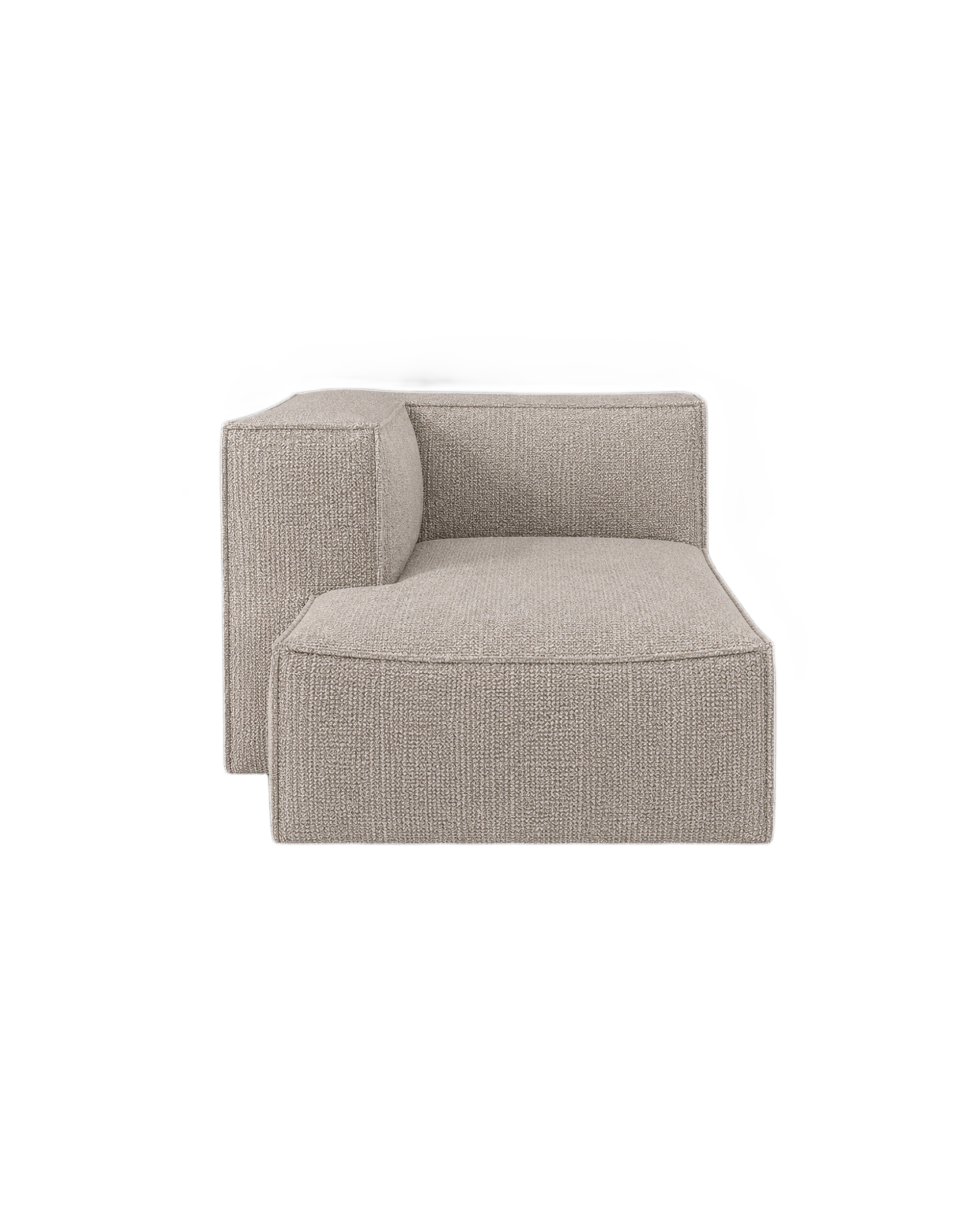 catena sofa modul chaise longue left small-soft bouclé
