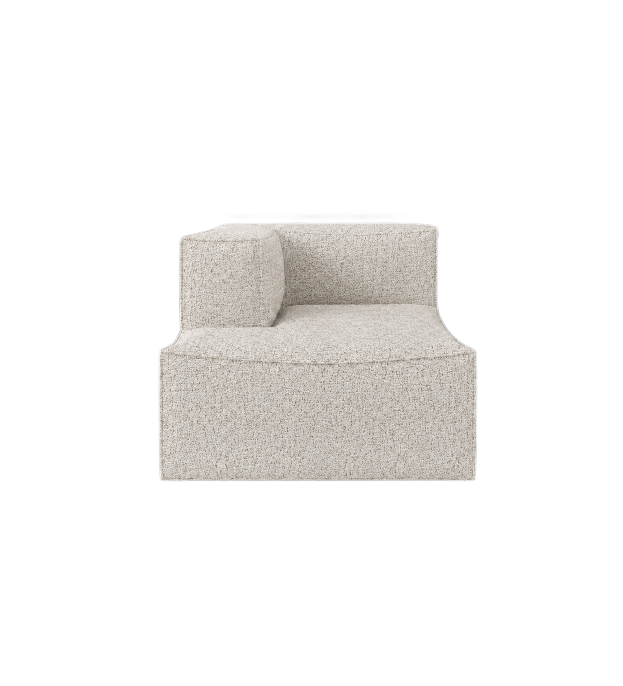 catena sofa modul chaise longue left small-soft bouclé