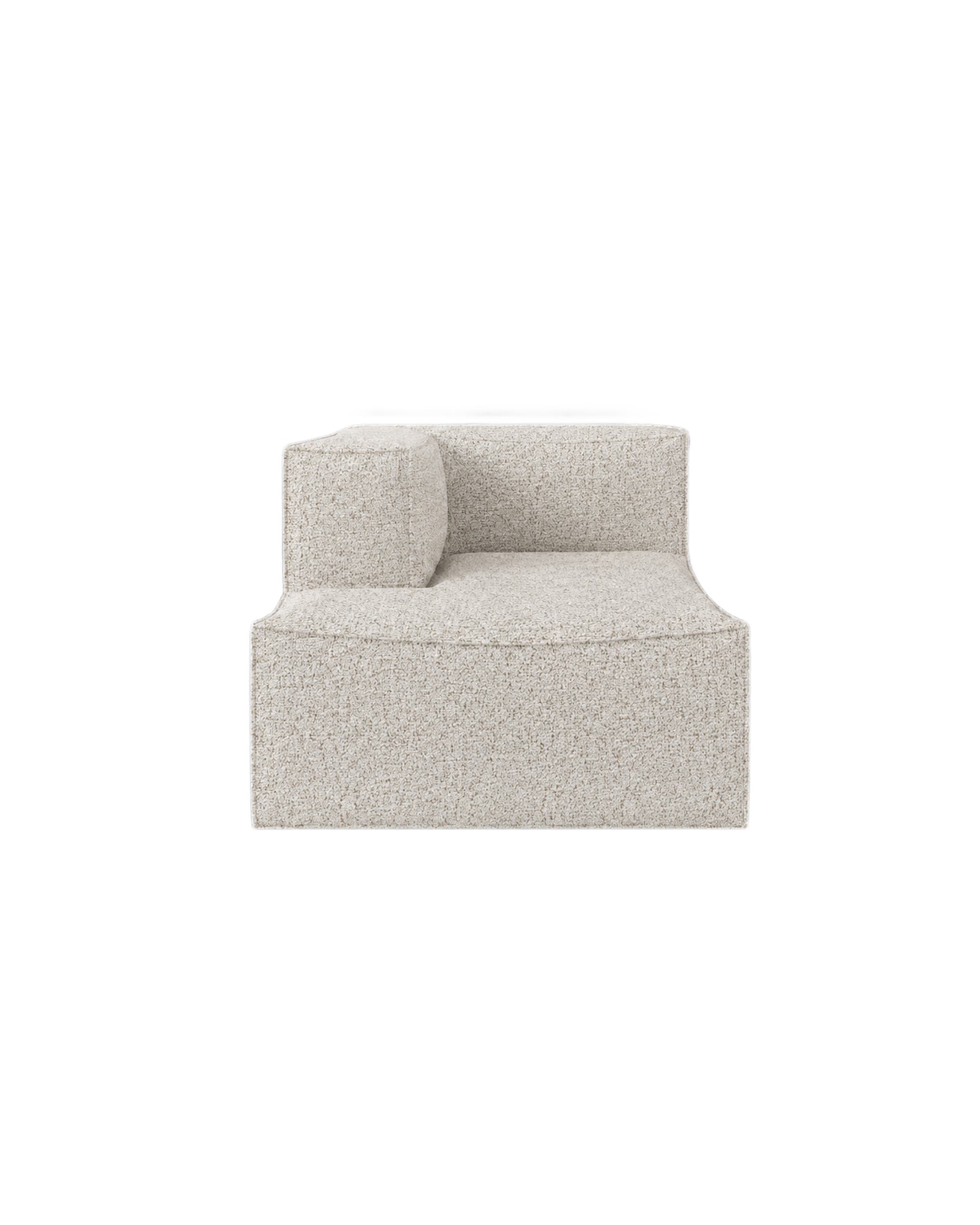 catena sofa modul chaise longue left small-soft bouclé