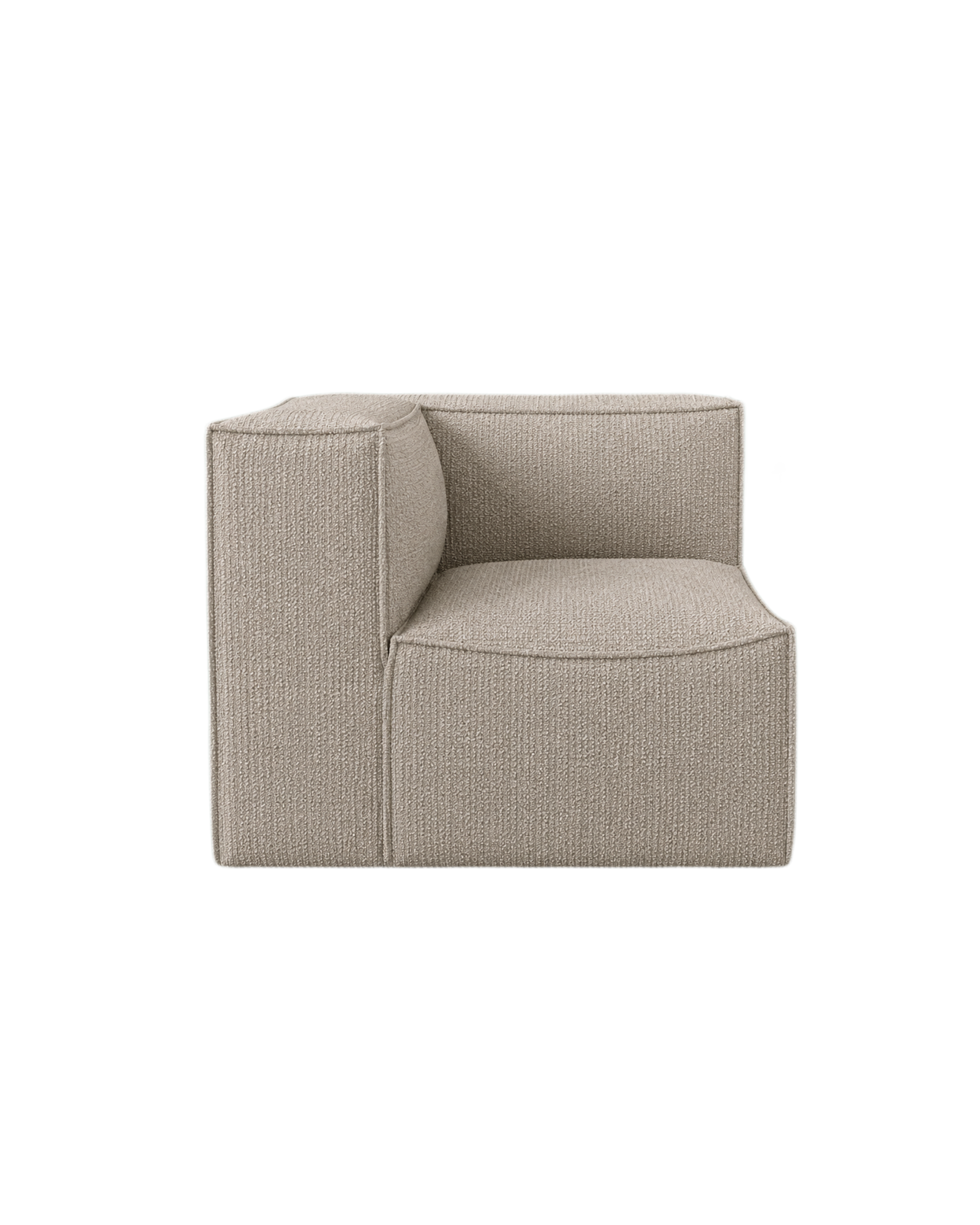 catena sofa modul corner left small-soft bouclé