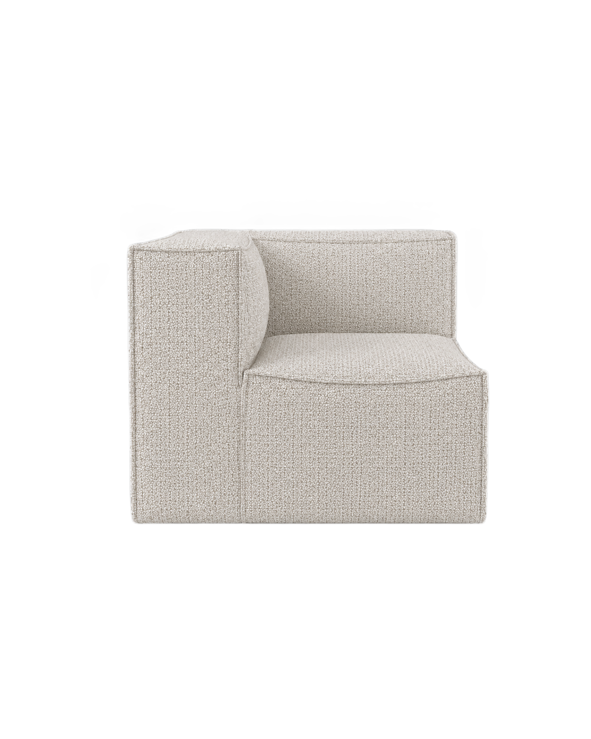 catena sofa modul corner left small-soft bouclé