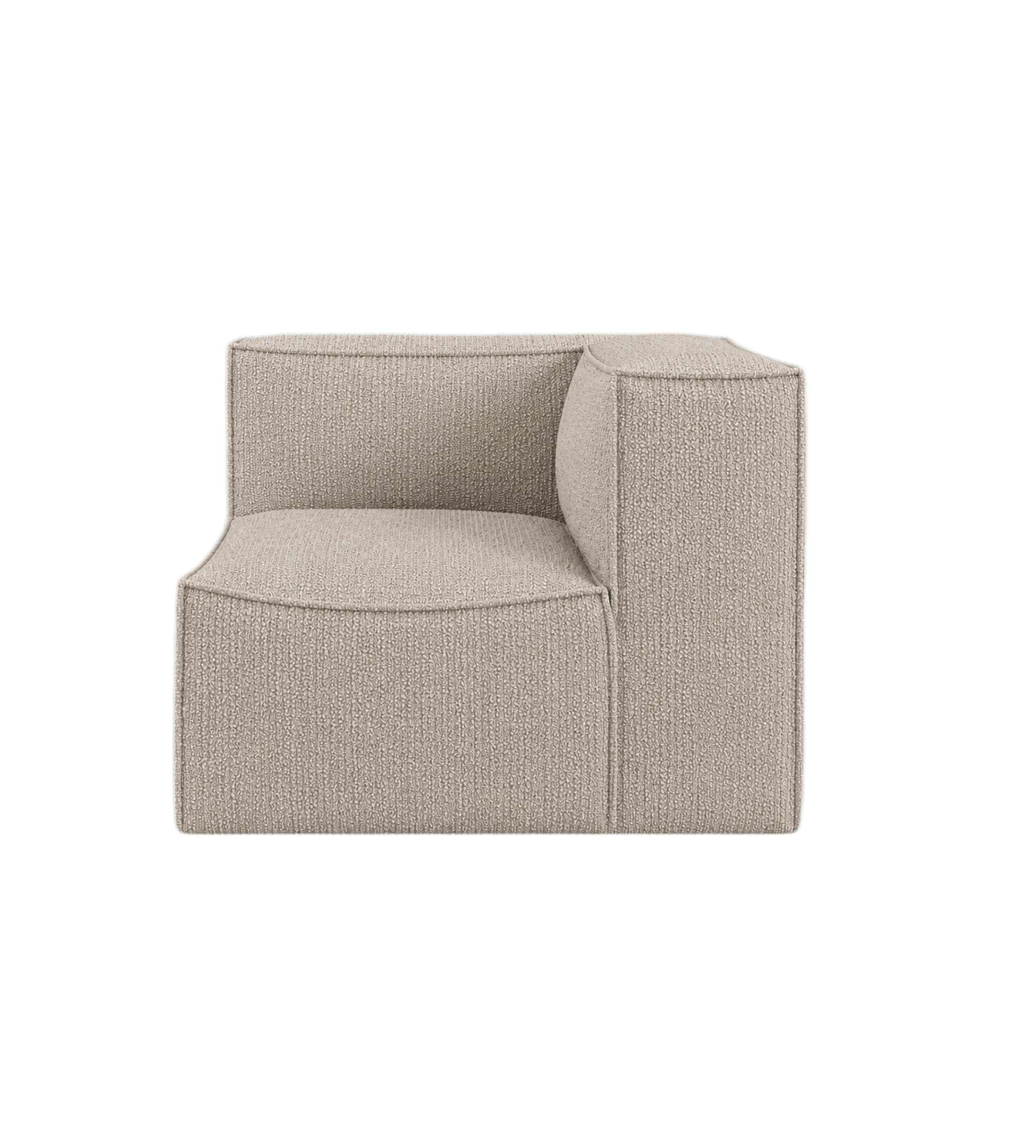 catena sofa modul corner right small-soft bouclé