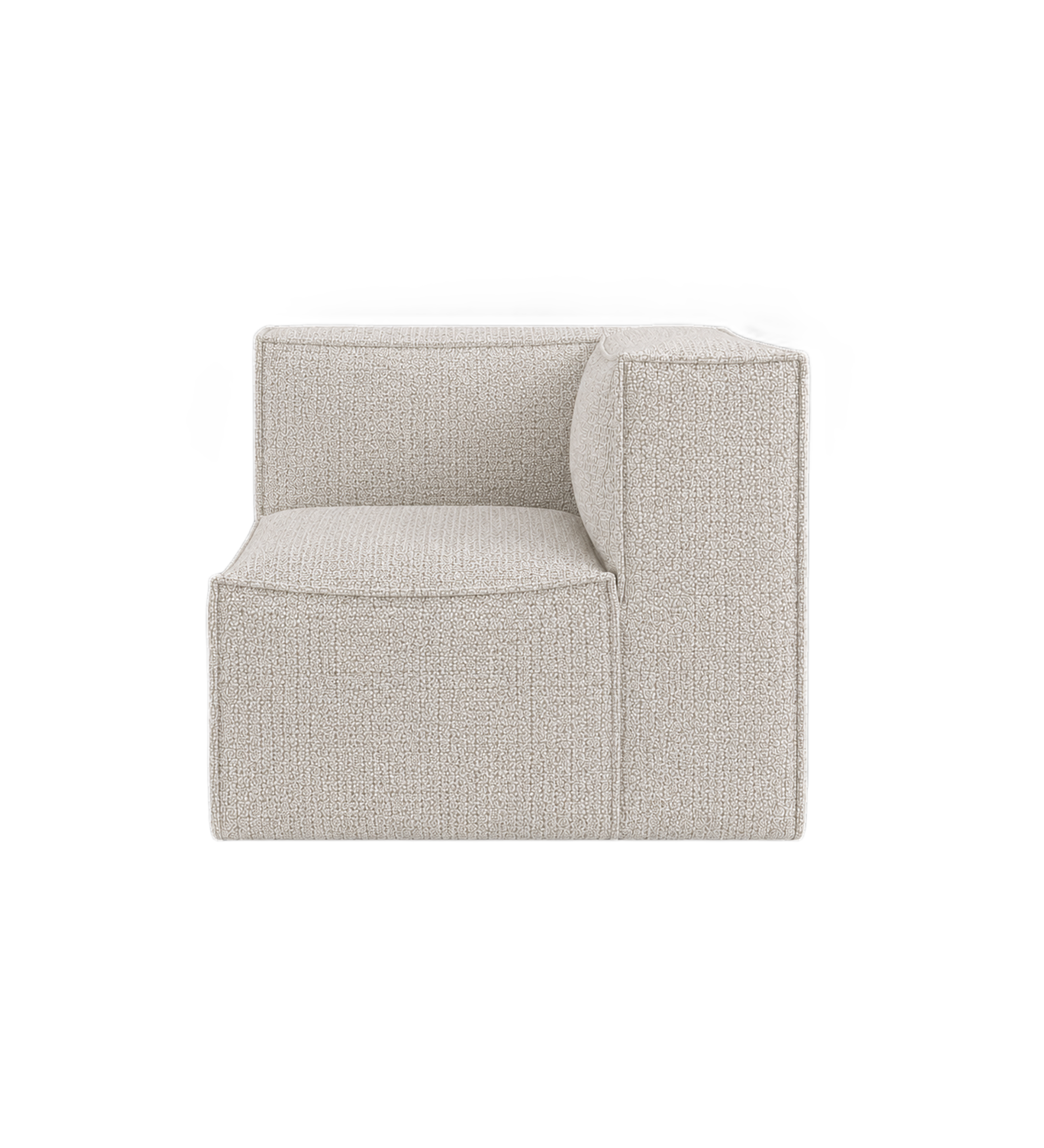 catena sofa modul corner right small-soft bouclé