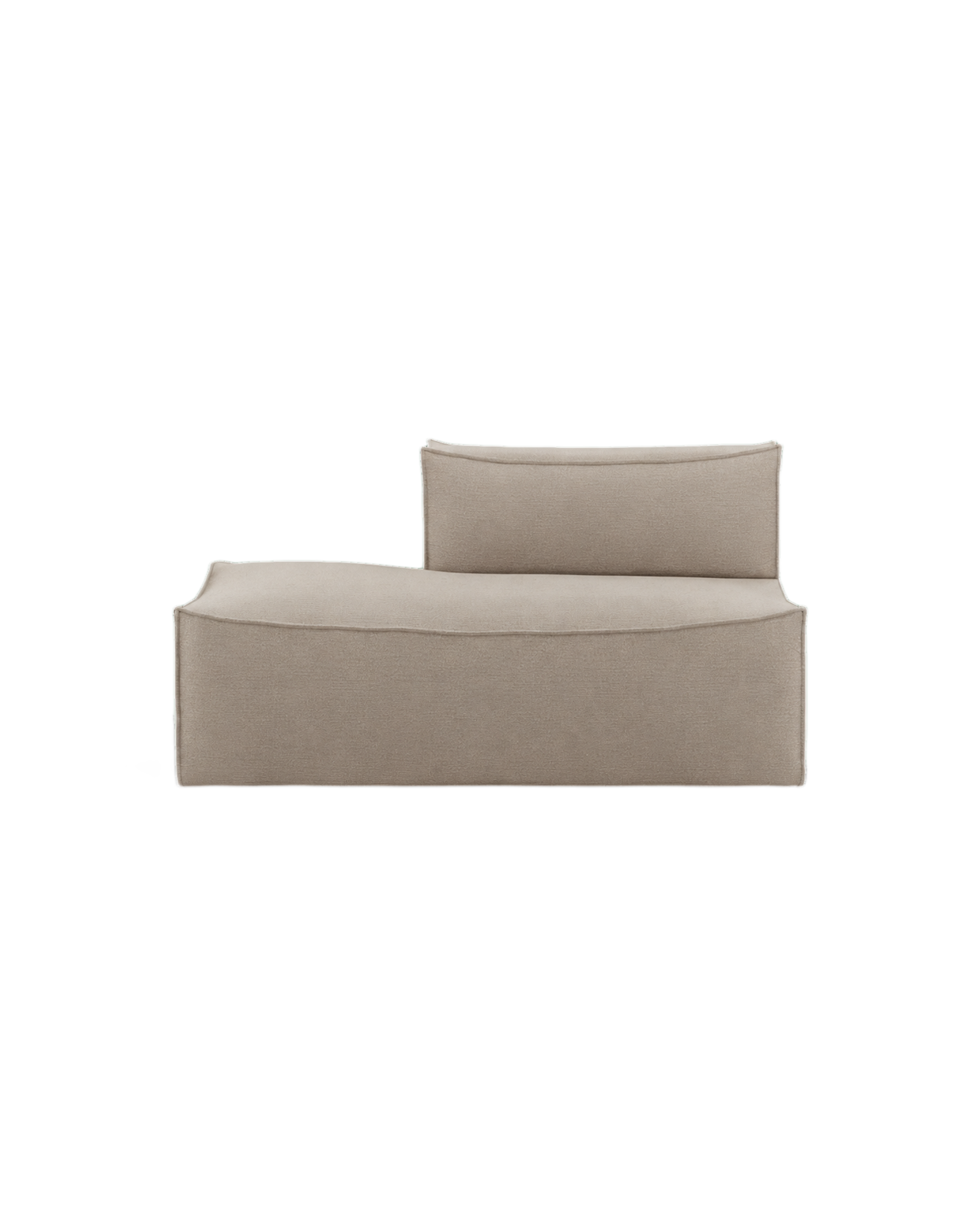 catena sofa modul open end left small-cotton linen