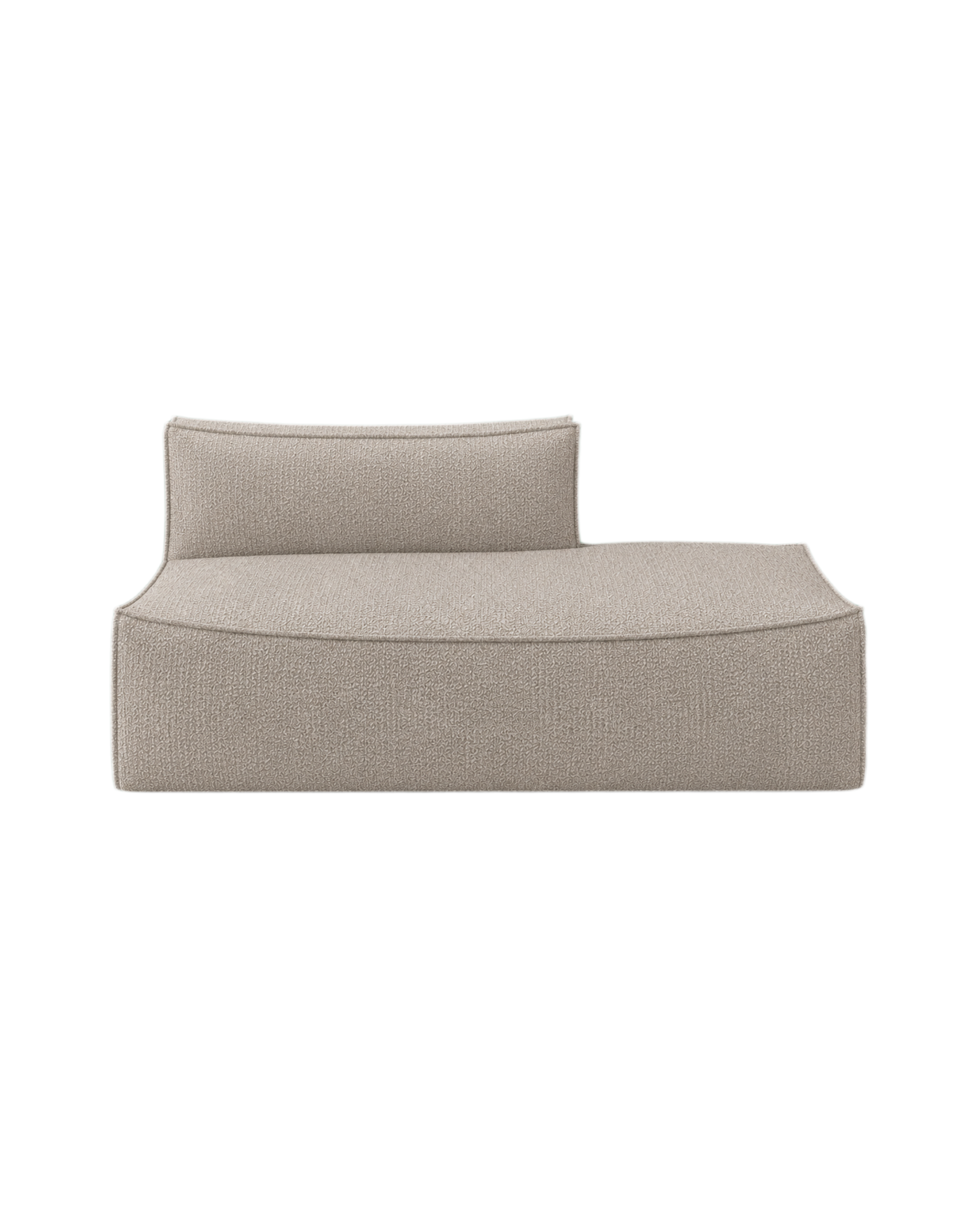 catena sofa modul open end left small-soft bouclé