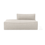 catena sofa modul open end left small-soft bouclé