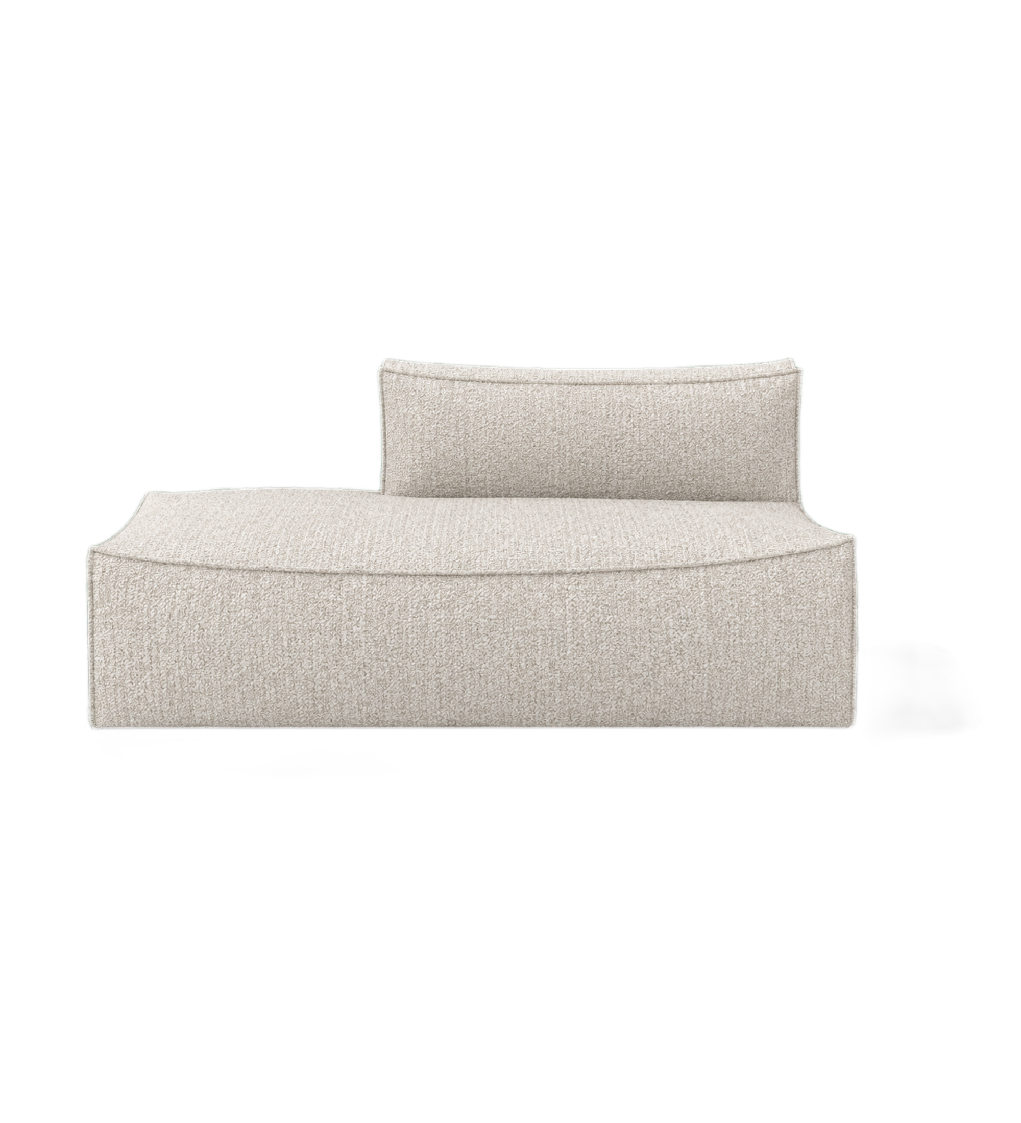 catena sofa modul open end left small-soft bouclé
