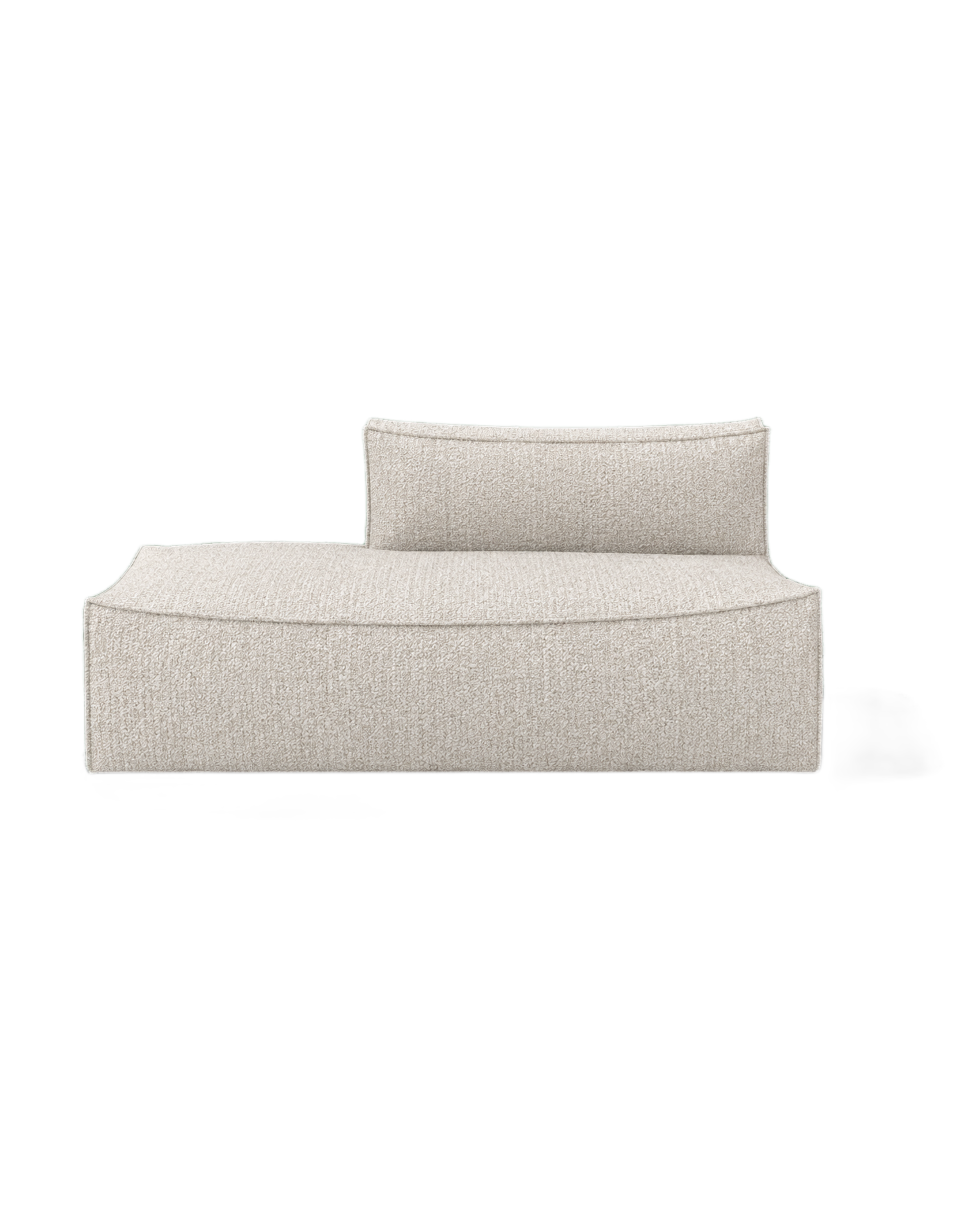 catena sofa modul open end left small-soft bouclé