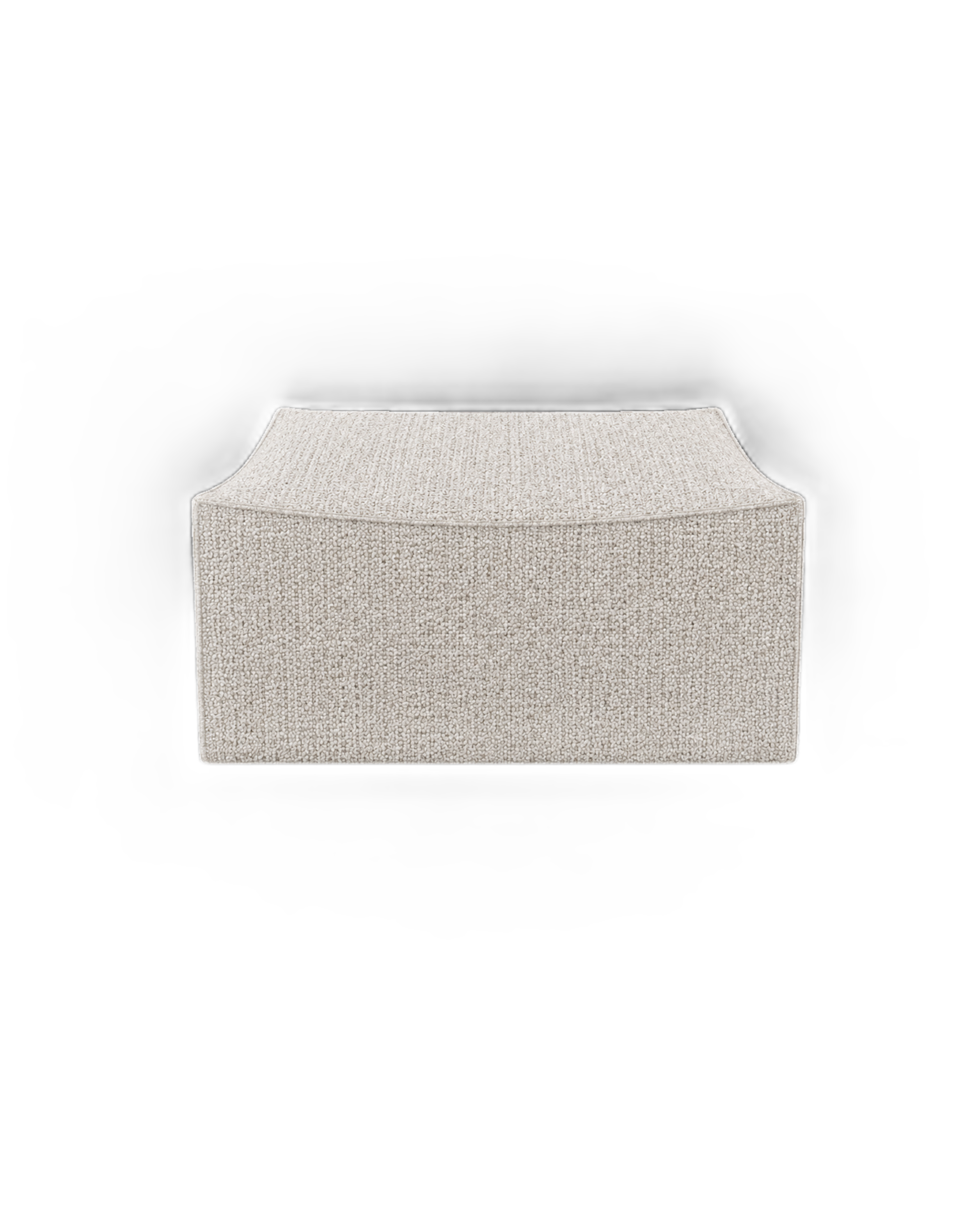 catena sofa modul pouf square small-soft bouclé