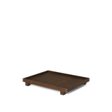 bon wooden tray - smoked oak