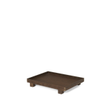 bon wooden tray - smoked oak